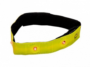 Световозвращающий светодиодный браслет на текстильной застежке - fgospostavki.ru - Зеленогорск