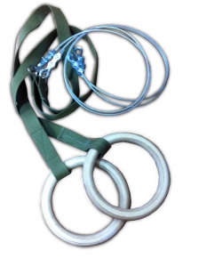 Кольца гимнастические с тросом (2 метра) - fgospostavki.ru - Зеленогорск