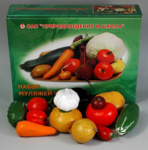 Набор муляжей овощей (большой из 13 штук) - fgospostavki.ru - Зеленогорск