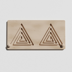 Такт-панель «Треугольный лабиринт №14» - fgospostavki.ru - Зеленогорск