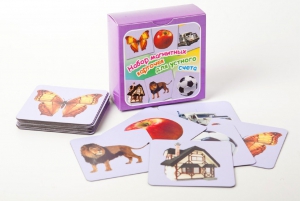 Набор магнитных карточек "Устный счет" (фон фиолетовый) - fgospostavki.ru - Зеленогорск