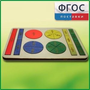 Набор «Простые дроби» - fgospostavki.ru - Зеленогорск