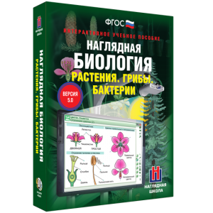 Наглядная биология. 6 класс. Растения. Грибы. Бактерии - fgospostavki.ru - Зеленогорск