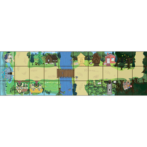 Тематическое поле-маршрутизатор «Сказка» для мини-робота Bee-Bot/Blue-Bot - fgospostavki.ru - Зеленогорск