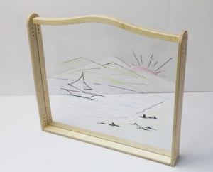 Панель для игровых зон “Прозрачный мольберт” - fgospostavki.ru - Зеленогорск