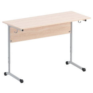 Стол ученический двухместный. Регулируемый по высоте - fgospostavki.ru - Зеленогорск