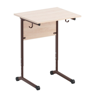 Стол ученический одноместный. Регулируемый по высоте - fgospostavki.ru - Зеленогорск