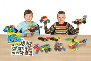 Конструктор Машины (110 деталей) - fgospostavki.ru - Зеленогорск