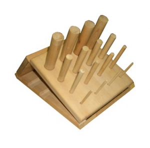 Наклонная панель с колышками для развития силы и подвижности пальцев рук и кисти (32 колышка) - fgospostavki.ru - Зеленогорск