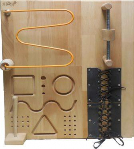 Настенная панель для эрготерапии (вариант 2) - fgospostavki.ru - Зеленогорск