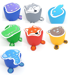 Пуфики с гранулами "Детство" - fgospostavki.ru - Зеленогорск