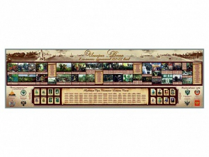 Настенное полотно "История России" (10000 х 3000 мм) - fgospostavki.ru - Зеленогорск