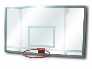 Щит баскетбольный игровой, поликарбонат (1800х1200 миллиметров) - fgospostavki.ru - Зеленогорск