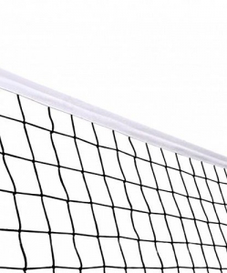 Сетка волейбольная (нить 4 миллиметра, 1*9,5 метра) - fgospostavki.ru - Зеленогорск