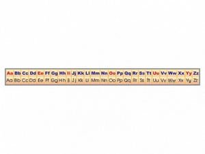 Стенд-лента "Алфавит" (английский язык) - fgospostavki.ru - Зеленогорск