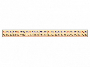 Стенд-лента "Алфавит" (английский язык) - fgospostavki.ru - Зеленогорск