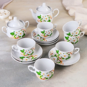 Сервиз чайный на 6 персон - fgospostavki.ru - Зеленогорск