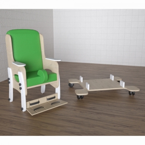 Стул для ребенка с ОВЗ стационарный с мобильной платформой «Адаптация» №4 - fgospostavki.ru - Зеленогорск