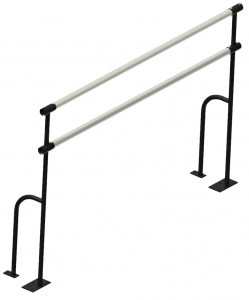 Станок хореографический напольный (1,5 метра, двухрядный) - fgospostavki.ru - Зеленогорск