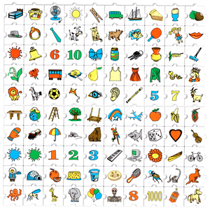 Обучающий конструктор «Мои первые слова» 100 картинок - fgospostavki.ru - Зеленогорск