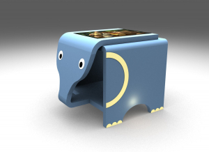 Интерактивный стол "Слоник" 32" (2 касания) - fgospostavki.ru - Зеленогорск