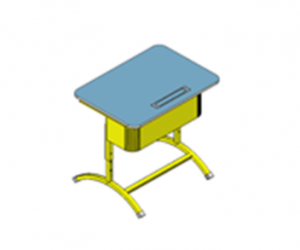 Стол ученический "Асташка -1" одноместный регулируемый - fgospostavki.ru - Зеленогорск