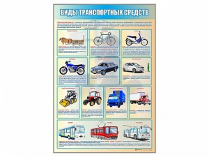 Стенд "Виды транспортных средств" - fgospostavki.ru - Зеленогорск