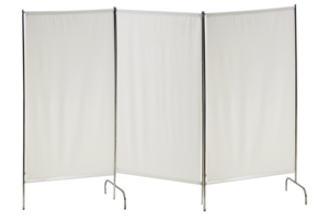 Ширма медицинская из нержавеющей стали без колес 3 секции - fgospostavki.ru - Зеленогорск