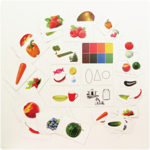 Набор магнитных карточек "Загадки-отрицания". Плоды - fgospostavki.ru - Зеленогорск