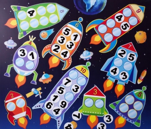 Магнитная доска "Ракеты" - fgospostavki.ru - Зеленогорск