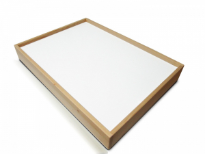 Планшет для рисования песком из дерева (белая подсветка) - fgospostavki.ru - Зеленогорск