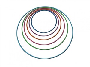 Обруч гимнастический стальной утяжеленный (1000 мм)  - fgospostavki.ru - Зеленогорск