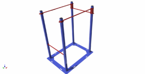 Перекладина четверная для подтягивания (ГТО) - fgospostavki.ru - Зеленогорск