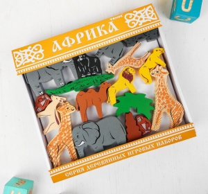 Конструктор "Африка", 35 элементов - fgospostavki.ru - Зеленогорск