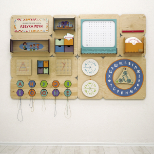 «Азбука речи» - Дидактическая настенная панель для кабинета Логопеда - fgospostavki.ru - Зеленогорск