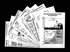 Комплект таблиц по экологии "Биосфера-глобальная экосистема.Вмешательство человека."(ламинированные, А4, 15штук) - fgospostavki.ru - Зеленогорск