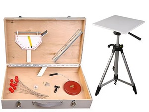 Комплект приборов и инструментов топографических (демонстрационные) - fgospostavki.ru - Зеленогорск