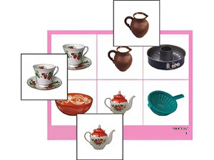 Логопедическое лото "Посуда" (4 планшета, 24 карточки, цветное, ламинированное) - fgospostavki.ru - Зеленогорск