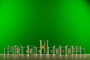 Комплект стаканов химических стеклянных (15 штук) - fgospostavki.ru - Зеленогорск