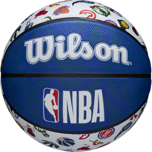 Мяч баскетбольный Wilson NBA All Team (размер 7, резина, тренировочный) - fgospostavki.ru - Зеленогорск