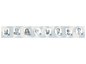 Стенд-лента "Выдающиеся ученые-биологи" - fgospostavki.ru - Зеленогорск