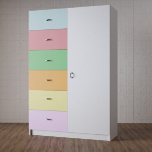Шкаф «Яркие краски» - fgospostavki.ru - Зеленогорск