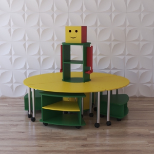 Модульный стеллаж "Весёлый робот" - fgospostavki.ru - Зеленогорск