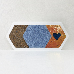 Декоративная тактильная панель 3в1 - «Пробка, Ворс, Пайетка» - fgospostavki.ru - Зеленогорск