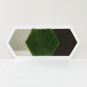 Декоративная тактильная панель 3в1 - «Сталь, Трава, Колючки» - fgospostavki.ru - Зеленогорск