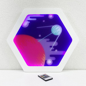 Декоративная тактильная панель с подсветкой - «Спутник» - fgospostavki.ru - Зеленогорск