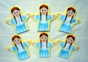 Набор рукавичек "Эмоции (девочки)" 6 штук - fgospostavki.ru - Зеленогорск