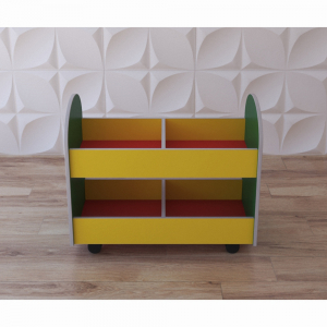 Тележка для пособий "Оранжевое настроение" - fgospostavki.ru - Зеленогорск