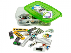 Комплект тематических магнитов "Дорожное движение и инфраструктура" - fgospostavki.ru - Зеленогорск