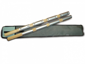 Городошные биты профессиональные (2 штуки в чехле, 800 миллиметров) - fgospostavki.ru - Зеленогорск